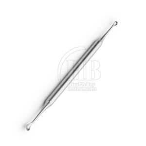 Curetas Quirúrgicas Dentales Manuales de Acero Inoxidable Reutilizables, Instrumentos Ergonómicos para el Cuidado Bucal, Limpieza Periodontal de Precisión - Product Image 4