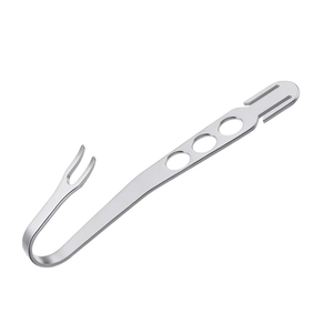 เครื่องถ่างข้อเข่าแบบโค้ง Hohmann Bone Lever ทำจากสแตนเลสสตีล ใช้งานด้วยมือ มีทุกขนาด สำหรับเครื่องมือผ่าตัดกระดูกและข้อ - Product Image 1