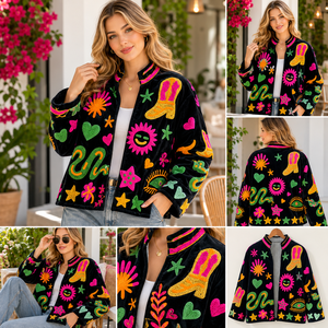 <b>Women</b> Handmade Suzani Quilted <b>Velvet</b> Winter Jacket | Boho Floral Embroidered Stand | Reversible Artisan <b>Coat</b> | Vintage Cotton - Product Image 3