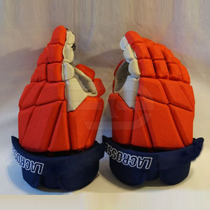 Durable Performance Lacrosse <b>Gloves</b> Breathable Padded Palm Anti Slip Grip Sports Training Match Use - Product Image 3