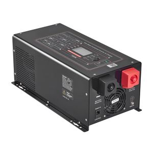 Inverter a Onda Sinusoidale Pura 3000W con Caricabatterie da 12V DC a 120V AC, Display LCD, Telecomando, Bassa Frequenza per Sistemi Elettrici RV - Product Image 1