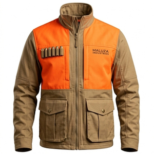 Factory Custom Summer <b>Waterproof</b> Softshell <b>Camo</b> Hunting <b>Jacket</b> Men Insulated Nylon Lined Outdoor Tactical Front Print OEM - Product Image 1