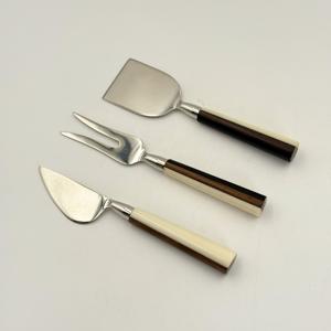 Juego de Cubiertos de Acero Inoxidable de Lujo con Mango de Resina, Aptos para Lavavajillas, Ideales para Decoración de Mesa Moderna para Fiestas - Product Image 3