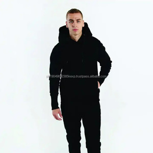 Sudadera con Capucha Personalizada para Hombre, Alta Calidad, 100% Algodón, Nuevo Estilo, Ropa de Invierno, Talla Grande, Cierre de Cremallera, Color Sólido, Talla 6XL - Product Image 4