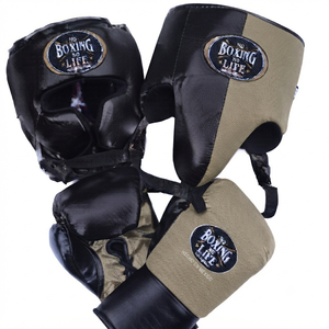 Conjunto de Protección para la Cabeza y Guantes de Seguridad para Adultos con Diseño Ergonómico para Entrenamiento Deportivo en Interiores y Práctica Regular - Product Image 4