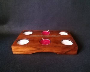 Support de bougie décoratif artistique en céramique peint à la main pour la maison, le festival, le mariage, l'anniversaire et l'anniversaire. - Product Image 6