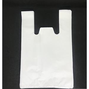 Venta al por mayor, precio competitivo, bolsas de compras de plástico reciclado, camisetas, bolsas de plástico con logotipo, multicolor - Product Image 3