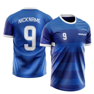 Wholesale Soccer Fan Jersey OEM Manufacturer Supplier Private Label Bulk Production 160GSM Quick Dry Mesh Fabric - Product Image 4