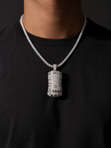 Custom Hip Hop Iced Out <b>Glove</b> Pendant 925 <b>Silver</b> VVS Moissanite Fully Paved Bling Hip Hop Jewelry Charm - Product Image 6