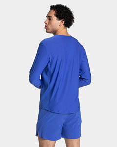 เสื้อยืดผู้ชาย ผ้าฝ้าย เสื้อยืดโอเวอร์ไซส์ แขนสั้น สีพื้น คุณภาพสูง - Product Image 3
