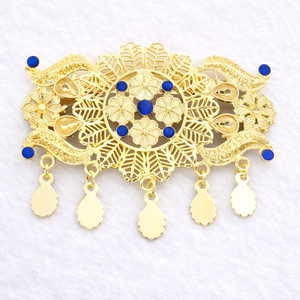 MOLL JEWELLERS - Joyería Vintage Chapada en Oro, Aleación Hecha a Mano, Ecológica, Impermeable, Elegante, con Brillantina, Mini Animales, Borlas y Flores - Product Image 5