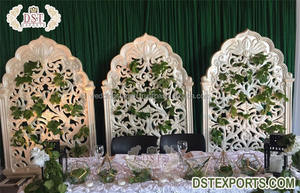 Ideas de decoración de escenario de boda de tendencia, arcos de madera para configuración de escenario de boda, decoración de compromiso, arcos de madera para escenario de boda - Product Image 5