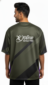 Camiseta Casual para Hombre, Corte Regular, Sublimada, Poliéster/Algodón, Anti-UV, Secado Rápido, Ropa Urbana de Moda - Product Image 4