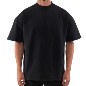 Camiseta de Hombre de 260 g, 100% Algodón, Corte Holgado con Hombros Caídos, Cuello Redondo, Manga Corta, Tejido Ecológico de Secado Rápido, con Estampado Personalizado - Product Image 3
