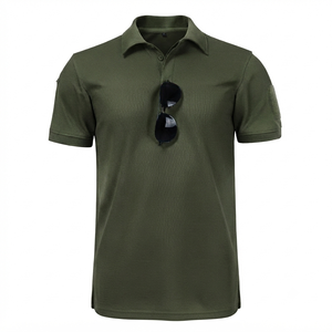 T-shirts pour hommes les plus vendus, personnalisés avec logo brodé, pour la sécurité en extérieur, séchage rapide, respirants, à bas prix - Product Image 3