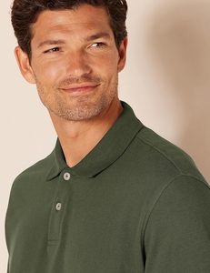 Polo en piqué de coton à manches courtes pour homme, coupe classique (disponible en grandes tailles) - Product Image 5