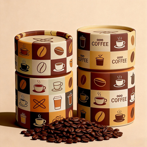 Envase de Té Ecológico en Tubo de Papel Kraft con Tapa de Aluminio y Logotipo Personalizado - Product Image 4