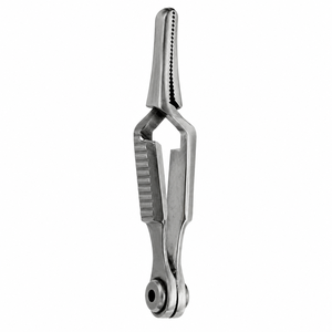 Pinzas Bulldog Dentadas JOHNS HOPKINS Ligeramente Curvadas en Múltiples Longitudes: 3.8cm, 5.1cm, 5.7cm, 6.4cm, 7.6cm ZETOMEDPRO - Product Image 1