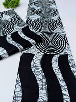 Tela de Algodón Ankara con Estampado de Cera de Sierra Leona de Primera Calidad, Suministro Textil para Prendas de Moda, OEM