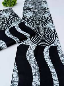 Tela Africana Estampada al Estilo Ghana, 100% Algodón, para Vestidos de Niñas, Bolsos y Proyectos de Batik - Product Image 5