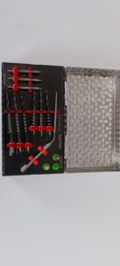 Kit Quirúrgico Zigomático con Fresas de Diamante e Instrumentos para Cirugía General, Certificado CE Clase II, Uso Manual - Product Image 5