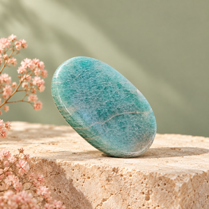Piedra de Fluorita Ovalada Pulida SoulWise, Cristal Azul Verde, Gema de Diamante para Decoración del Hogar - Product Image 5
