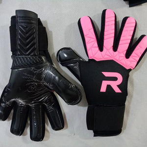 Gants de gardien de but professionnels, matériau PU blanc, respirants, protection des doigts, gants de football pour l'extérieur, unisexes, pour l'entraînement et les matchs - Product Image 3