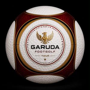 Etiqueta Adhesiva Redonda Brillante Personalizada para Pelotas de Footgolf, Resistente al Agua, con Logotipo, para Promoción Deportiva - Product Image 1