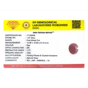 Natural Pink Ruby Loose Gemstone 7.35 Carat Pear Oval Faceted for Fine Jewelry - Product Image 4
