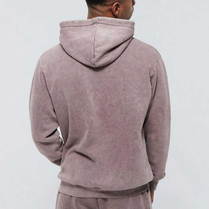 Ensemble de survêtement décontracté pour homme, style délavé, idéal pour la gym, le jogging, le fitness et l'entraînement, personnalisable avec logo - Product Image 6