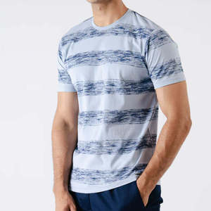 Nouveau design – T-shirts en coton éponge pour hommes à manches courtes, respirants, décontractés, pour l'été, 100 % coton, en promotion - Product Image 3
