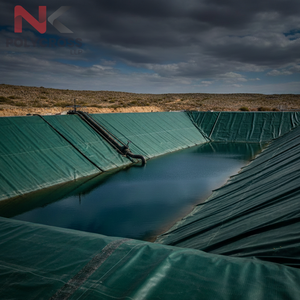 Bâche de récupération d'eau imperméable en géomembrane pour la collecte des eaux de pluie, les réservoirs, les canaux et les projets de stockage d'eau - Product Image 4