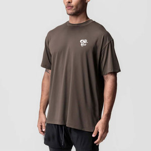 Camisetas Oversize de Moda con Ajuste Cómodo y Tela Suave para Hombre, Estilo Holgado, para Gimnasio, Casual y Uso Diario - Product Image 1