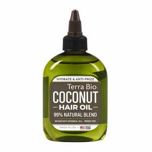 Aceite Esencial de Coco Fraccionado para Uso Cosmético, en Grandes Cantidades, para el Cuidado de la Piel y el Cabello, Suministrado por OEM/ODM de Terra Bio India - Product Image 1
