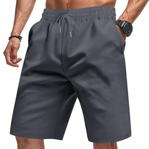 Shorts de sport décontractés pour hommes, 5 pouces, respirants, doux pour la peau, avec cordon de serrage, amples, pour squats et course à pied - Product Image 6