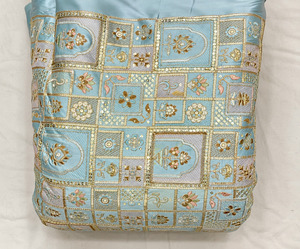 Tissu brodé à motifs, Tissu crêpe brodé, Tissu mousseline pour robes, Kaftan, Vêtements de marque boutique, Exportation, Acheteur, Commerce US - Product Image 2