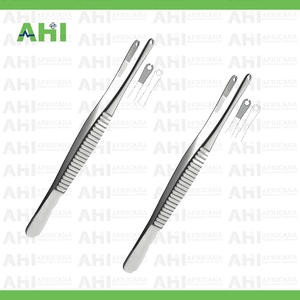 Pinzas de Sutura Manuales AHI, Rectas, de Acero Inoxidable, Certificación CE Clase I, Instrumento Quirúrgico, Uso en UCI, Modelo de Calidad Premium - Product Image 6