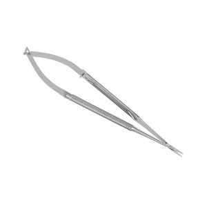 Tijeras Microquirúrgicas de Acero Inoxidable con Punta Recta y Afilada, Instrumento Oftálmico Manual, Fabricante OEM con Certificación CE e ISO, Java Surgical - Product Image 2