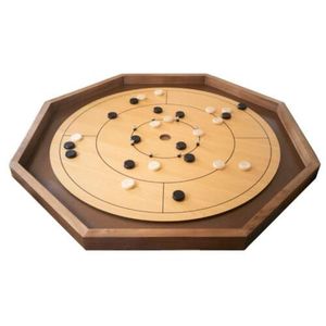 Jeu de société Crokinole de qualité supérieure – Surface lisse, fabriqué à la main |   Vente en gros à bas prix - Product Image 2