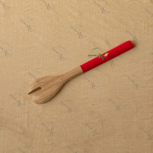 Cuchara de bambú ecológica con un diseño simple y elegante para cocinar y comer diariamente - Product Image 2