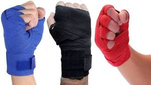 Vendas ajustables y duraderas para boxeo con soporte para muñeca y presilla para el pulgar, elásticas para entrenamiento en todas las estaciones - Product Image 4