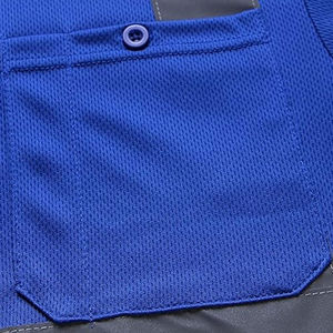 Camisetas de Seguridad de Alta Visibilidad para Hombre al Mejor Precio, Premium 100% Poliéster, Tipo Polo con Cinta Reflectante, Visibilidad Óptima - Product Image 5