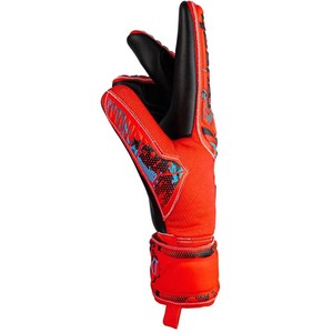 Breathable Soccer Football Goalkeeper <b>Gloves</b> Embossed Latex Palm Anti Slip <b>Grip</b> Palm Elastic Cuff Support Football <b>Gloves</b> - Product Image 5