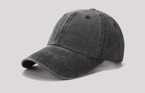 Casquette de baseball unisexe 6 panneaux en sergé de coton noir uni, réglable, broderie 3D, pour adulte, décontractée, idéale pour l'été - Product Image 5