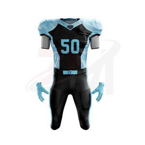 Uniformes de Fútbol Americano para Equipos, en Grandes Cantidades, con Mangas Cortas, Hechos en Pakistán, Precio Razonable - Product Image 1