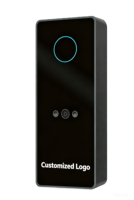 Lecteur de contrôle d'accès intelligent sans contact Slim Qr Code, IP65, Bluetooth 2.4 Ghz, 13.56 Mhz, 125 Khz, protocole Wiegand