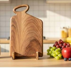 High Quality Modern Style Wooden & Marble Chopping <b>Board</b> Sustainable Durable Eco-Friendly Customizable Kitchenware Decorative - Product Image 1