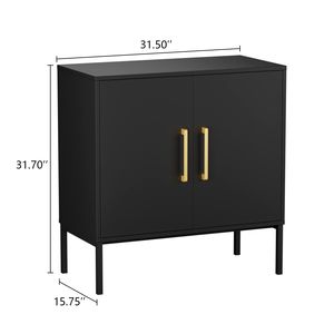 Moderno Freestanding in legno credenza armadio Set di stoccaggio Buffet Display in porcellana armadi da pavimento Freestanding armadio moderno - Product Image 3
