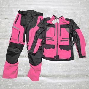 Combinaison textile imperméable 100% approuvée CE pour moto pantalon et veste de course de bonne qualité pour le tourisme équipement de moto grande taille - Product Image 3
