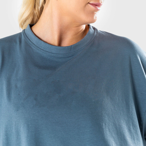 Camisetas Cortas Personalizadas para Mujer, Verano 2026, Sólidas, Holgadas, Ecológicas, Transpirables, Ropa Femenina - Product Image 6